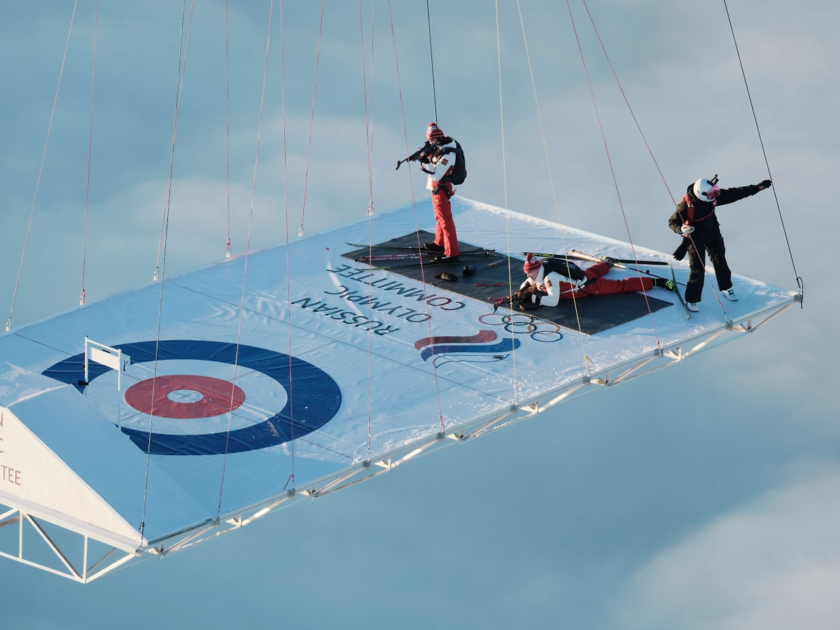 Акция «Воздушная Олимпиада». Фото © Предоставлено Life.ru Минспорта РФ