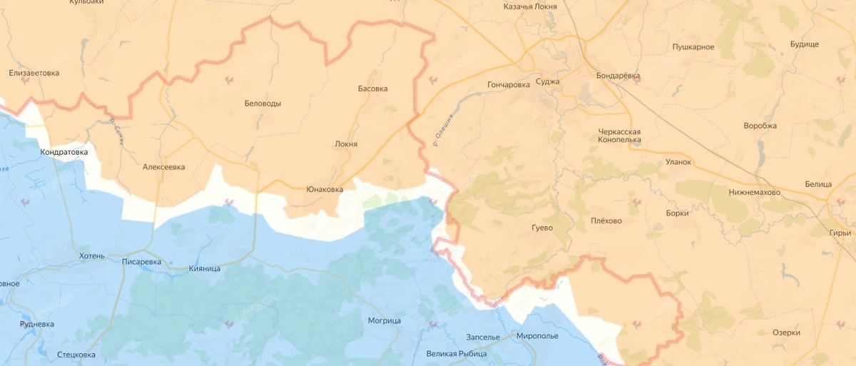 Карта СВО на 20 февраля 2026 года. ВСУ теряют личный состав и технику на Сумщине. Фото © divgen.ru