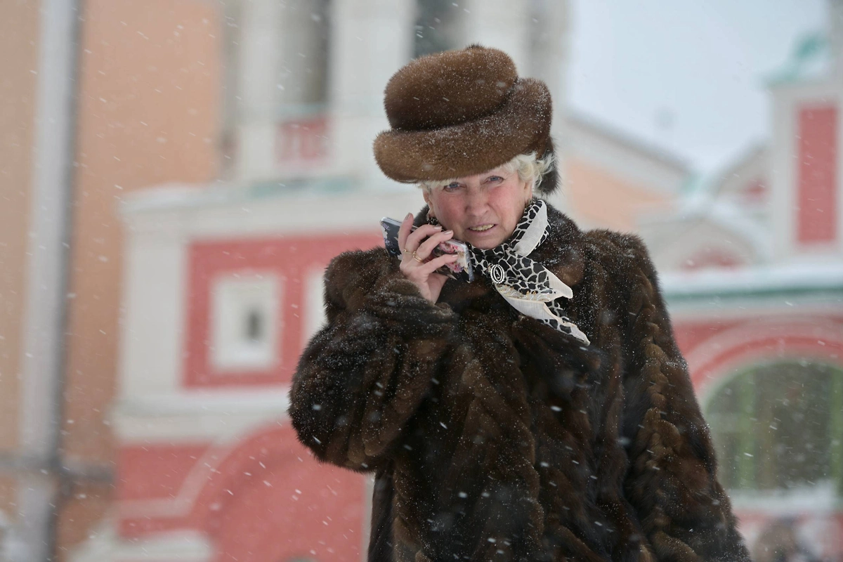 Циклон «Валли» обрушил на Москву рекордный снегопад. Фото © Life.ru