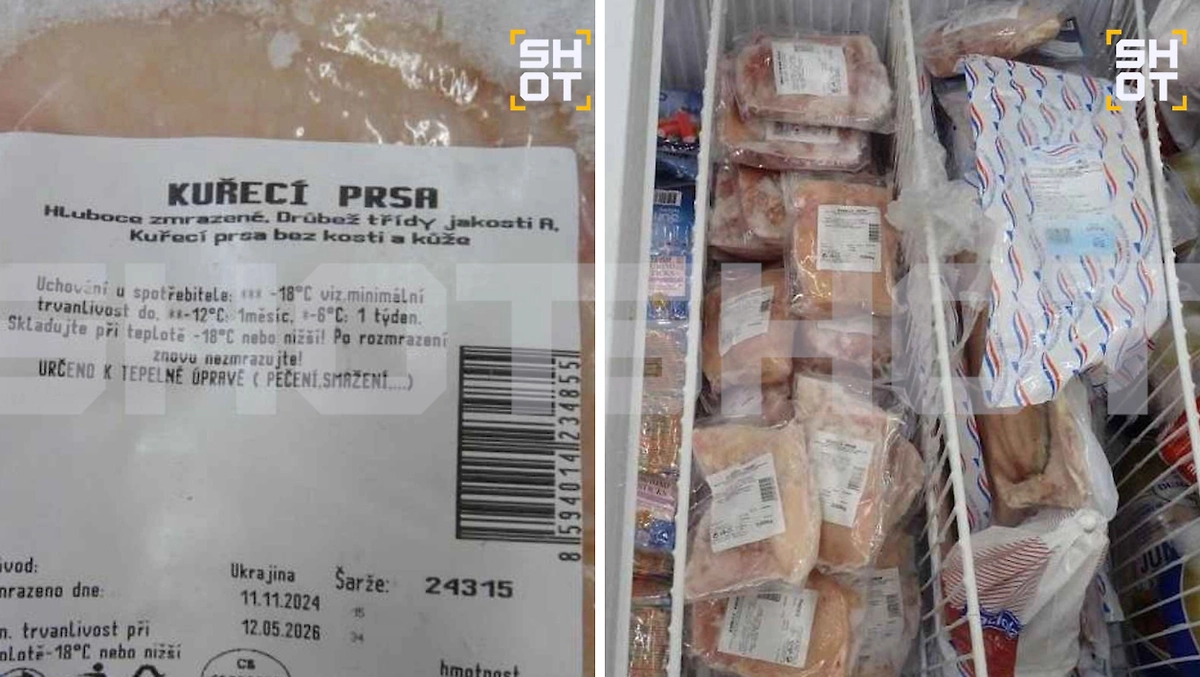 Украина два года кормила Европу курятиной с сальмонеллой. Фото © Telegram-канал SHOT