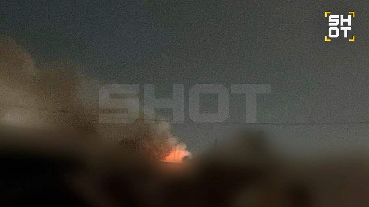 В одном из районов произошёл пожар. Фото © SHOT