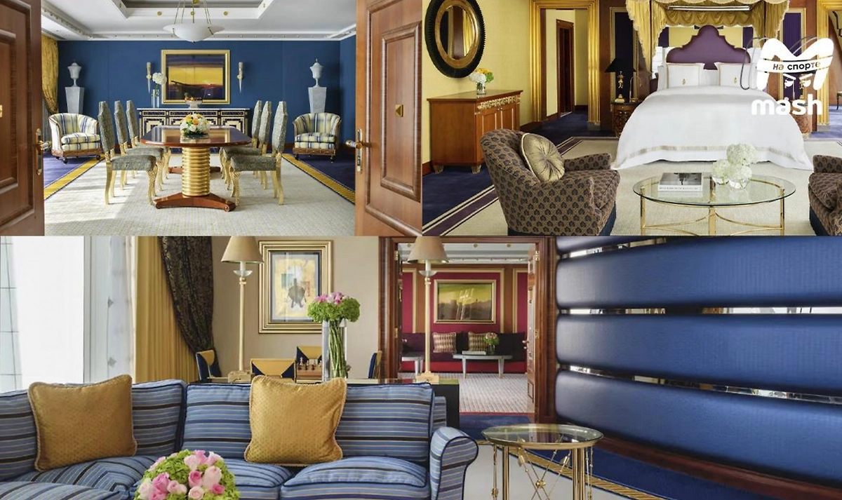 Отель в Дубае. Фото © Telegram / Mash на спорте