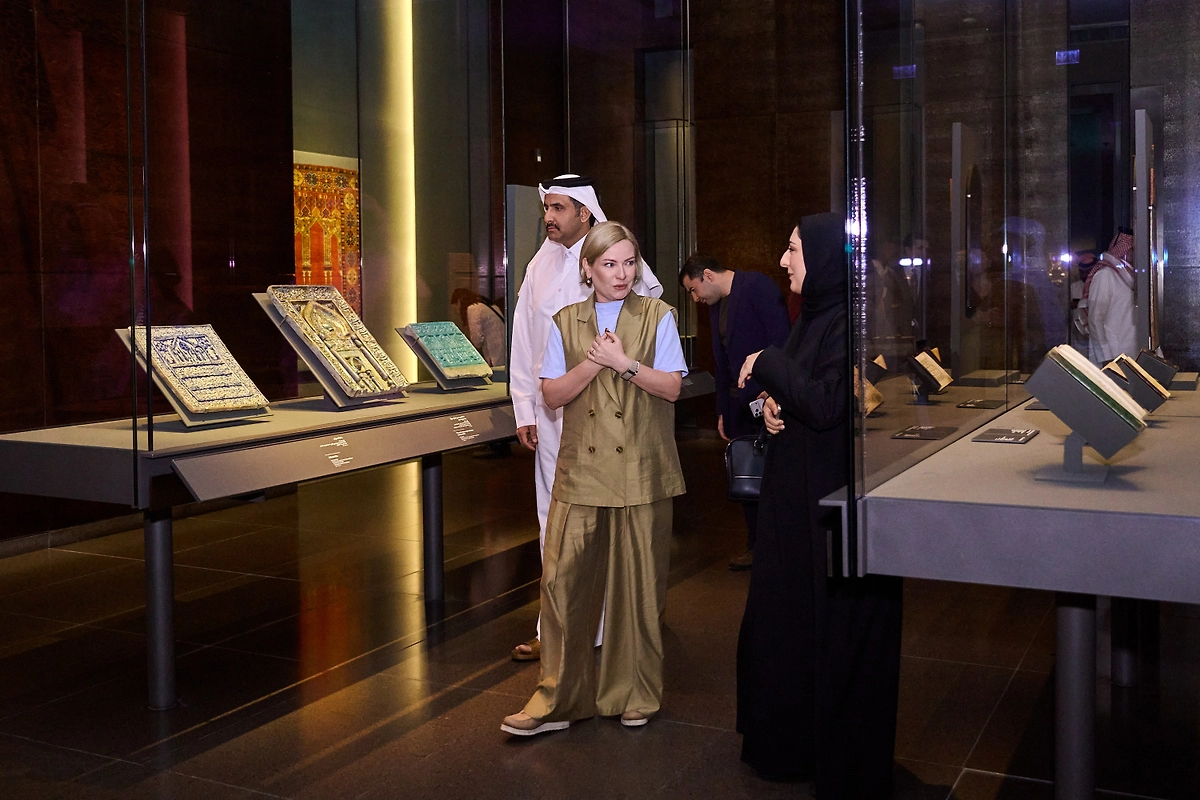 Ольга Любимова в Катаре. Фото © MAX / Ольга Любимова