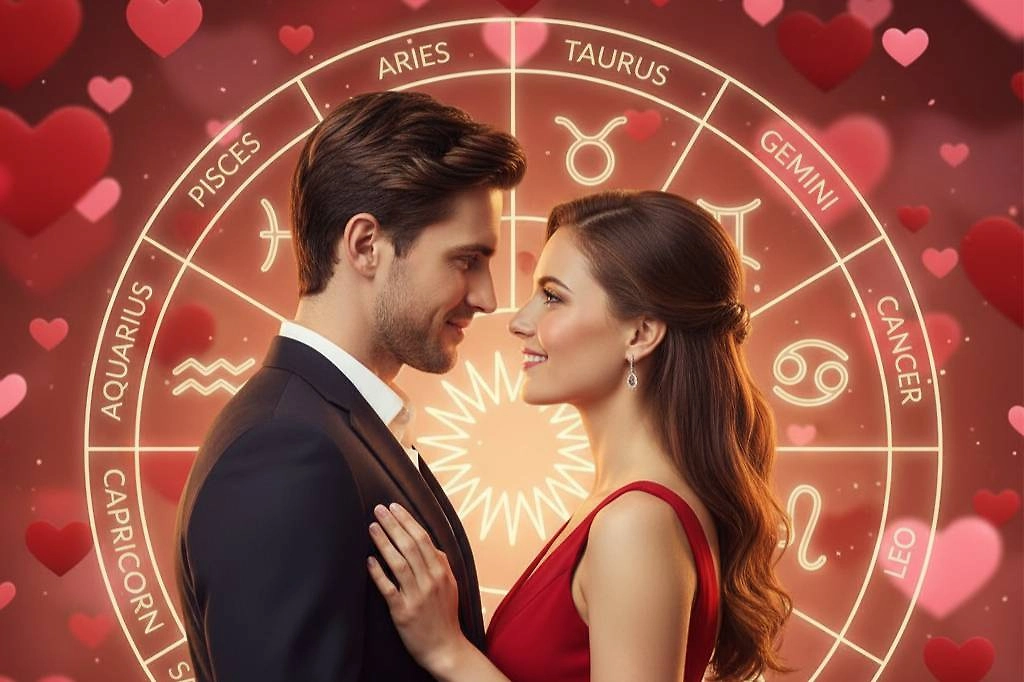 Любовный прогноз на вторую половину февраля 2026 для всех знаков зодиака. Обложка © Chat GPT