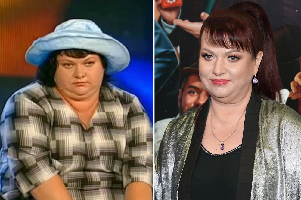 Ольга Картункова сбросила около 80 кило из-за травмы. Фото © ТАСС / Ольга Зиновская, © Youtube / Официальный канал КВН