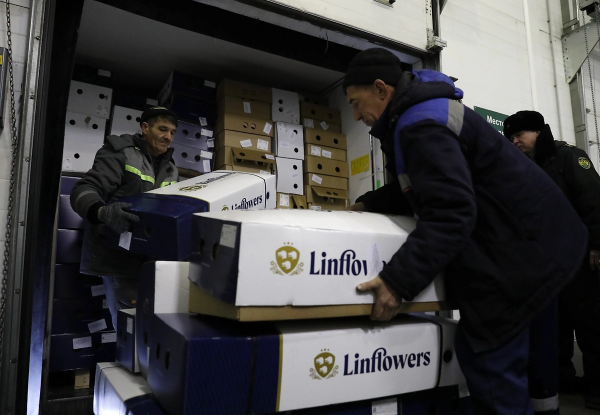 Работа таможни перед 8 Марта. Фото © Life.ru