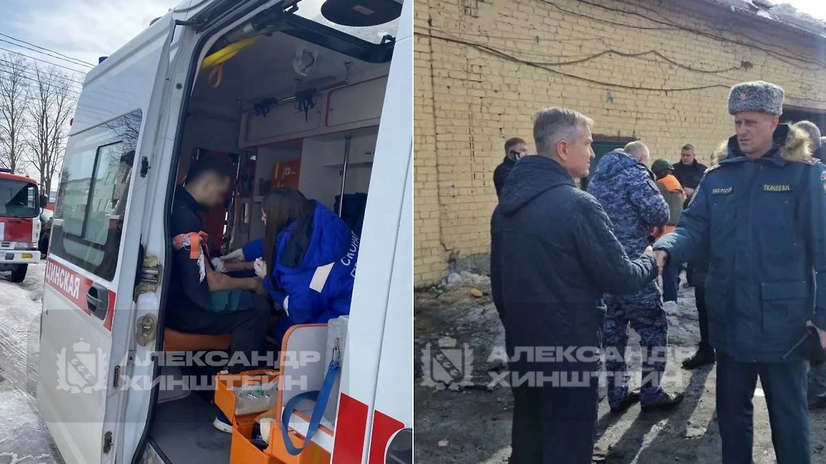 Последствия атаки ВСУ в Курске. Фото © Telegram / Александр Хинштейн