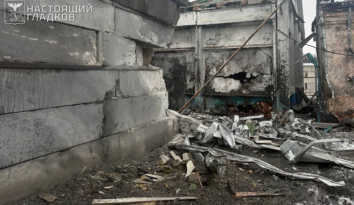 Последствия обстрелов Белгородской области со стороны ВСУ. Фото © Telegram / Настоящий Гладков