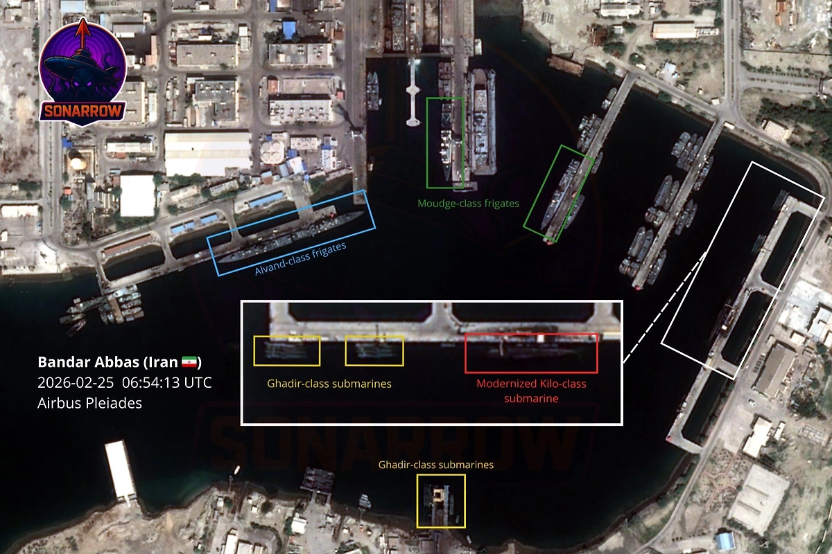 Иран вернул в строй подлодку «Палтус», считавшуюся угрозой для США. Фото © Telegram / ImpNavigator