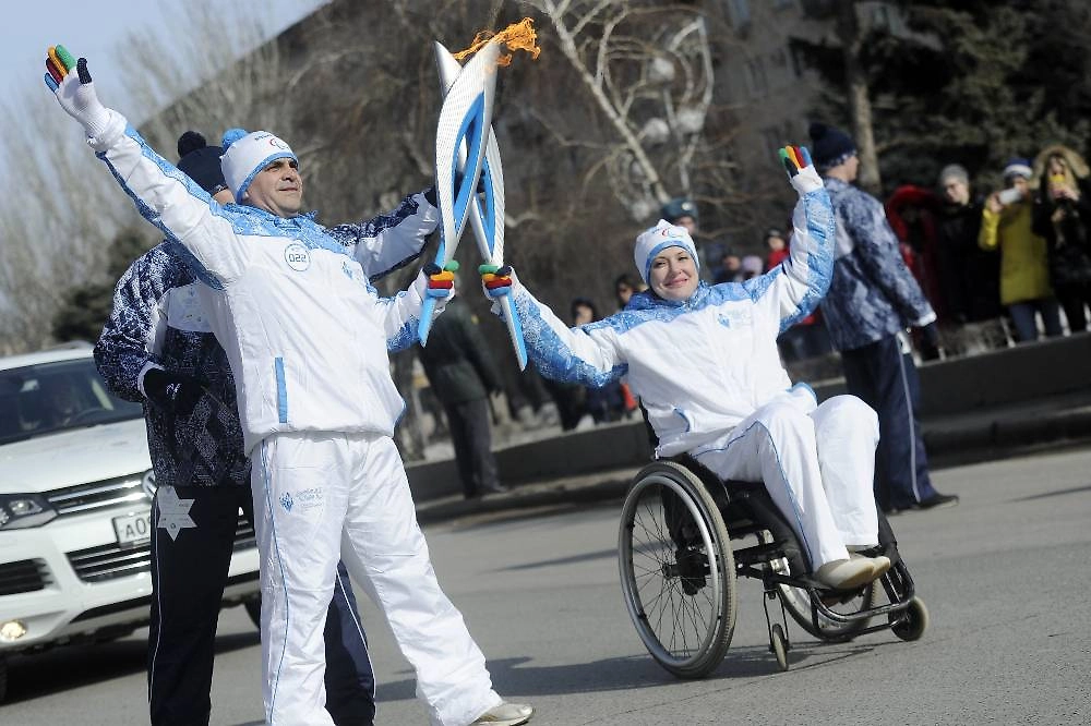 Россияне выступят на Паралимпиаде-2026 с флагом и гимном. Фото © ТАСС / Дмитрий Рогулин