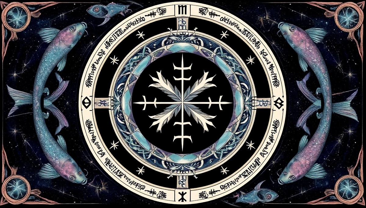 Что ждёт людей, рождённых под знаком зодиака Рыбы в марте 2026 года, под конец коридора затмений? Фото © «Шедеврум»