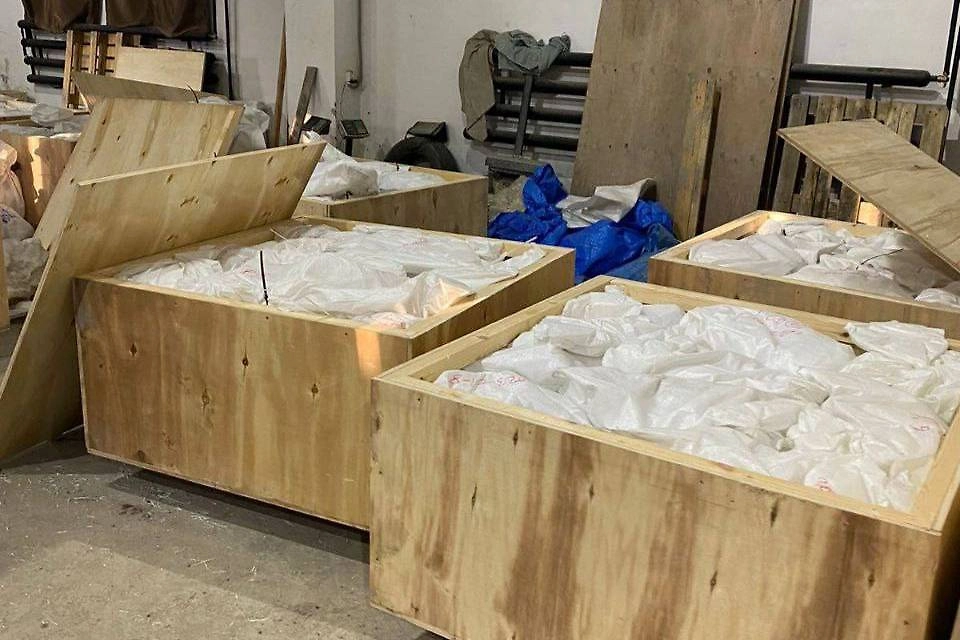 Партия нефрита, который пытались незаконно вывезти в Китай. Фото © Telegram / Прокуратура Республики Бурятия