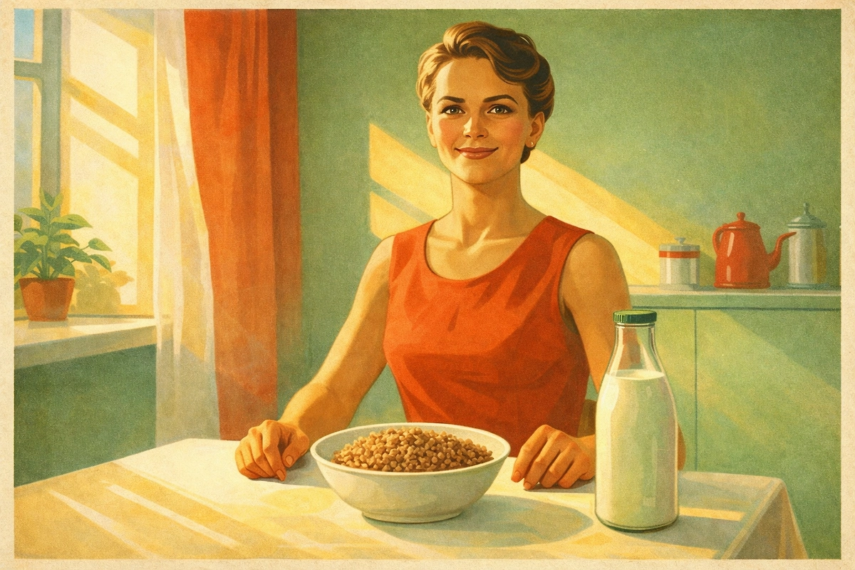 Как худели в СССР: лучшие способы без диет и фитнес-клубов. Фото © Chat GPT