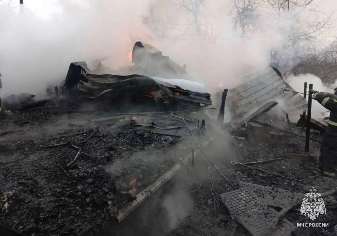 Место происшествия. Фото © Telegram / МЧС Московской области