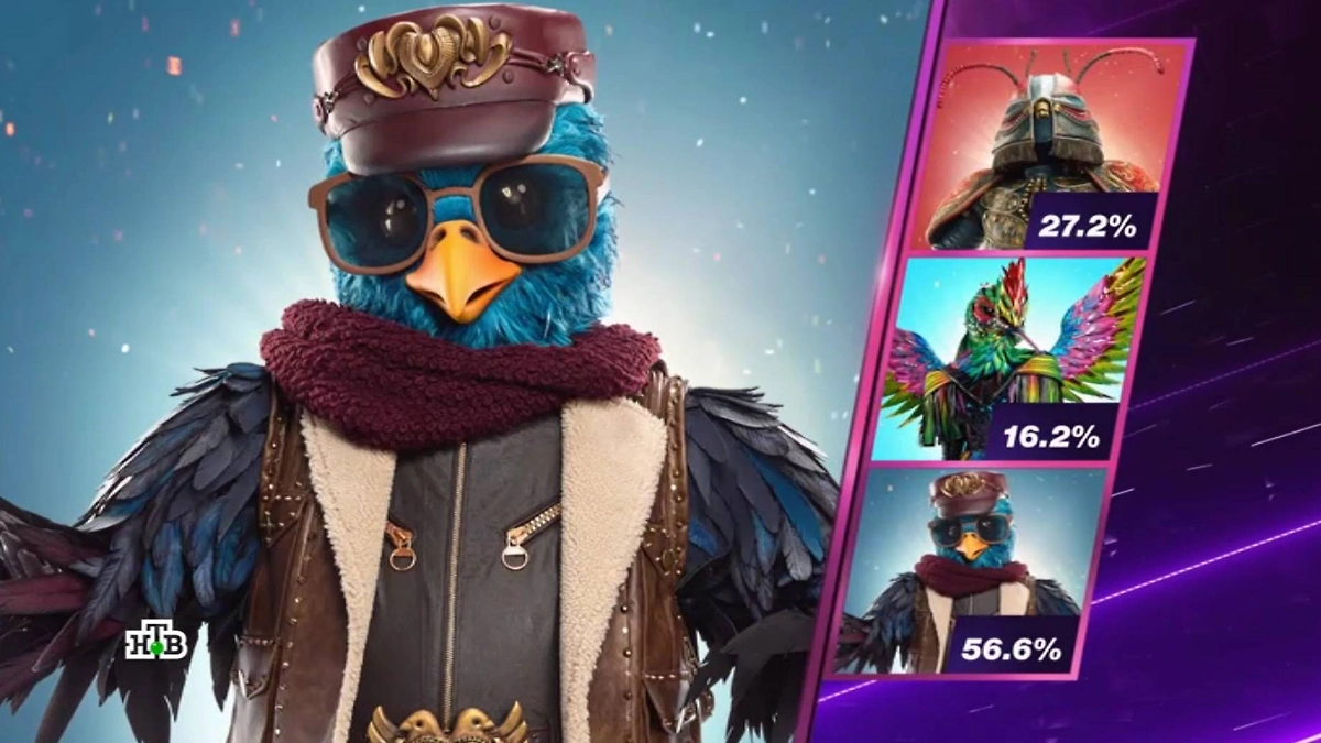 Шоу «Маска-7»: кто снял маску 22 февраля, а кого зрители решили оставить в проекте? Фото © Ntv.ru