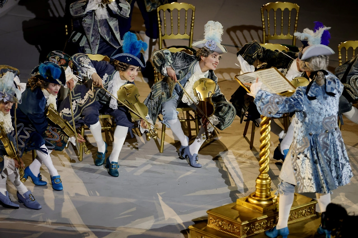 Итальянская опера на церемонии. Фото © X / Milano Cortina 2026