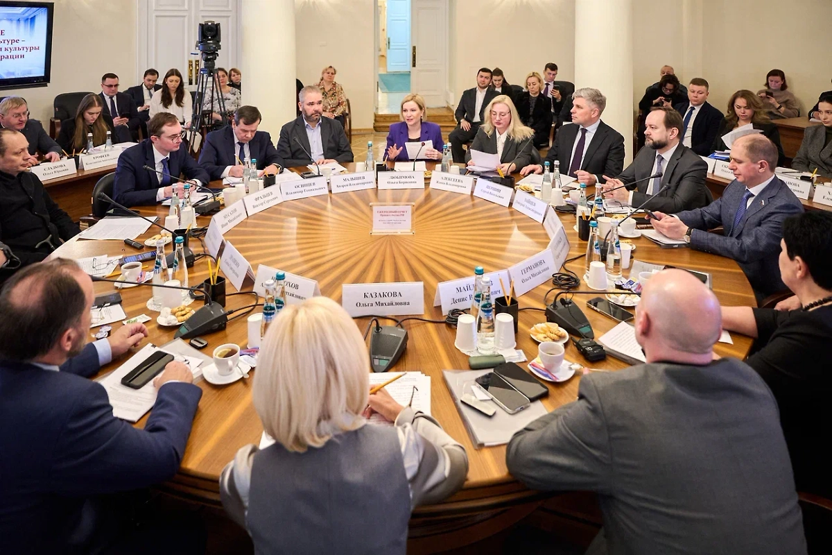 Ольга Любимова на заседании комитета Госдумы по культуре. Фото © Предоставлено Life.ru