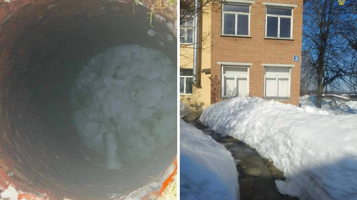 В Чебоксарах девочка провалилась в колодец из-за открытого люка. Фото © Telegram / Прокуратура Чувашии
