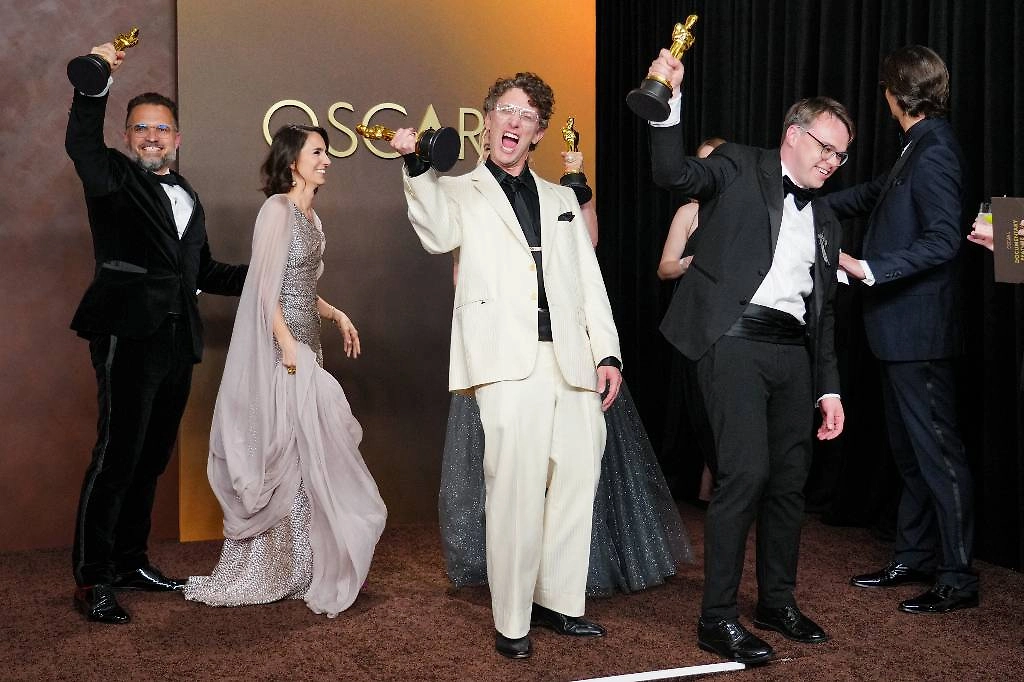 Картина «Грешники» взяла «Оскар» за лучший оригинальный сценарий. Фото © ТАСС / AP / Jordan Strauss