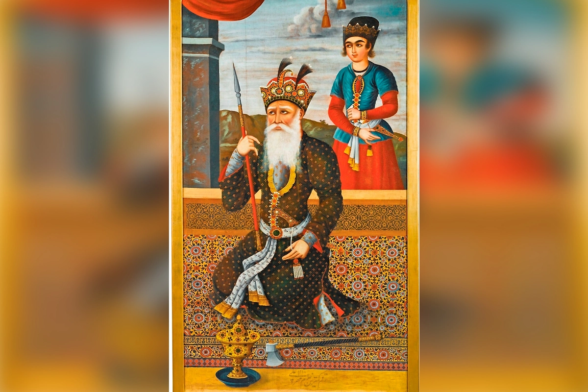 Персидский царь Джамшид. Фото © Wikipedia / Михр Али (художник).
