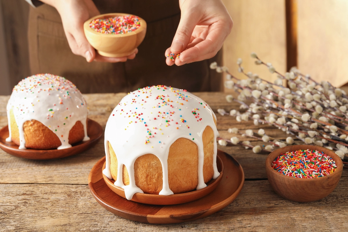 Какую глазурь сделать для пасхального кулича. Фото © Shutterstock / FOTODOM / New Africa