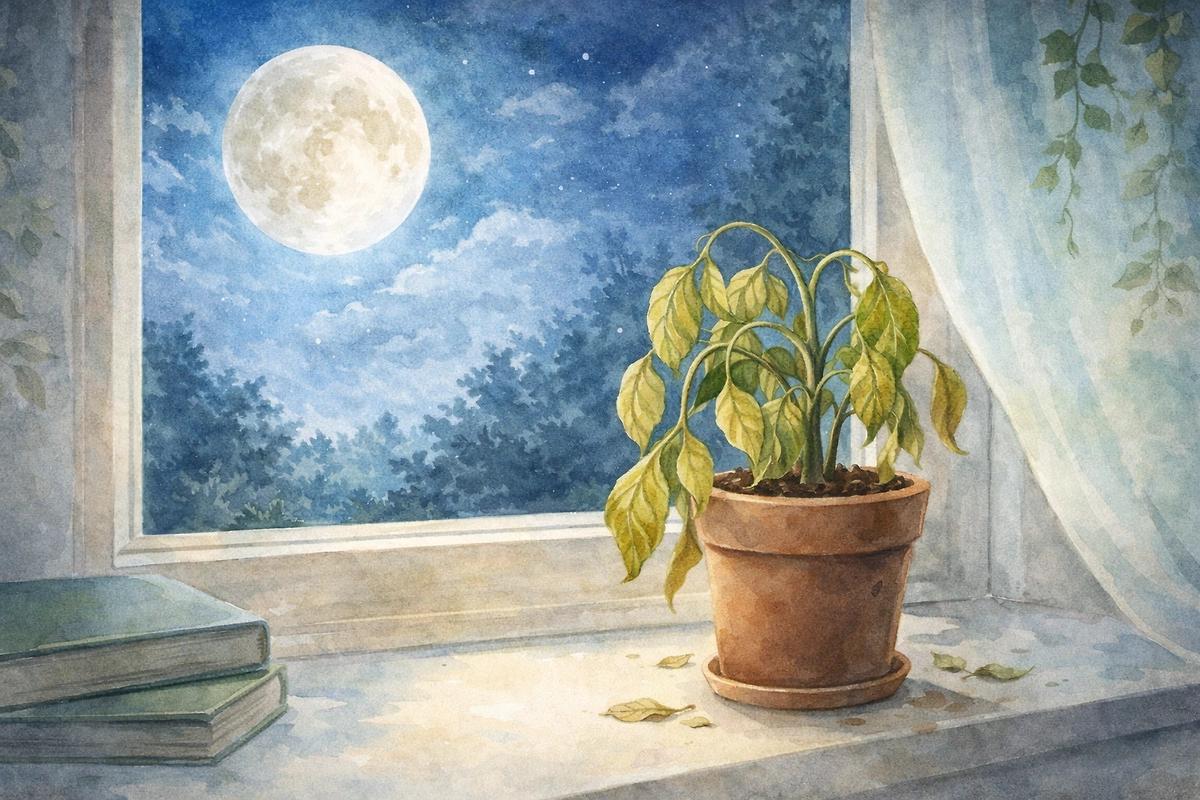 Как правильно пересаживать растения: самые частые ошибки в уходе за комнатными цветами. Лунный календарь пересадки 2026. © ChatGPT / Софья Кузнецова