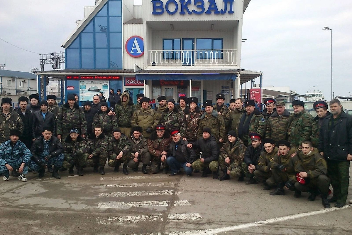 Как казаки защищали полуостров 12 лет назад. Обложка © VK / Всероссийское казачье общество