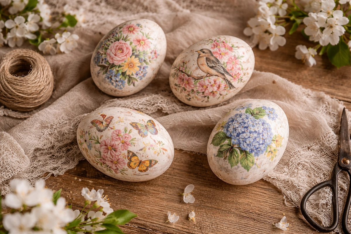 Дизайн пасхальных яиц 2026: как украсить яйца на пасху необычно? © GPTChat / Софья Кузнецова