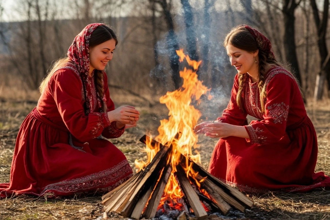 Славянские праздники: как на Руси отмечали день весеннего равноденствия. Традиции, обряды и гадания. Фото © «Шедеврум»