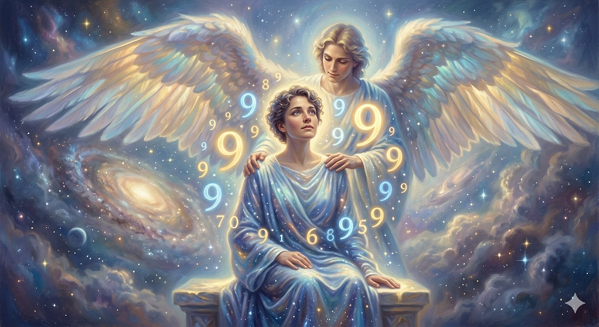 Нумерология: Как понять, что вы под защитой своего ангела. Фото © Nano Banana AI