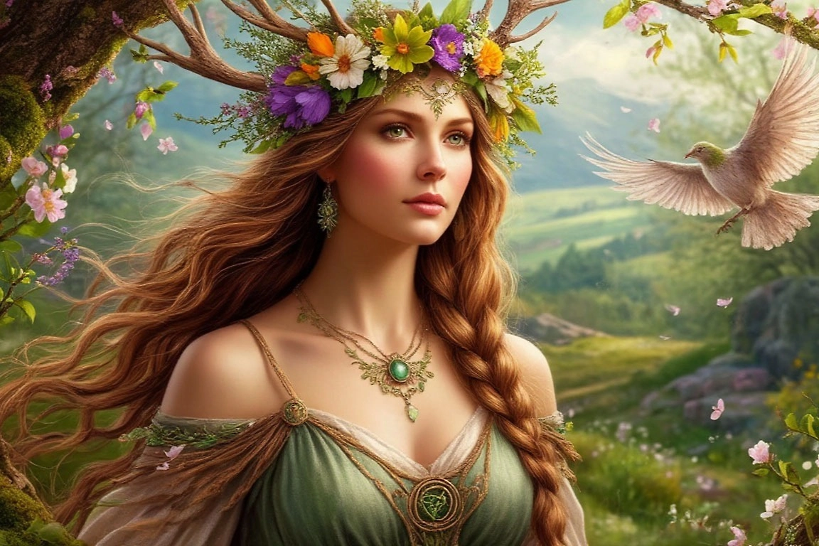 Богиня Остара праздник 2026: история возникновения и как связан с весенним равноденствием? Фото © «Шедеврум» 