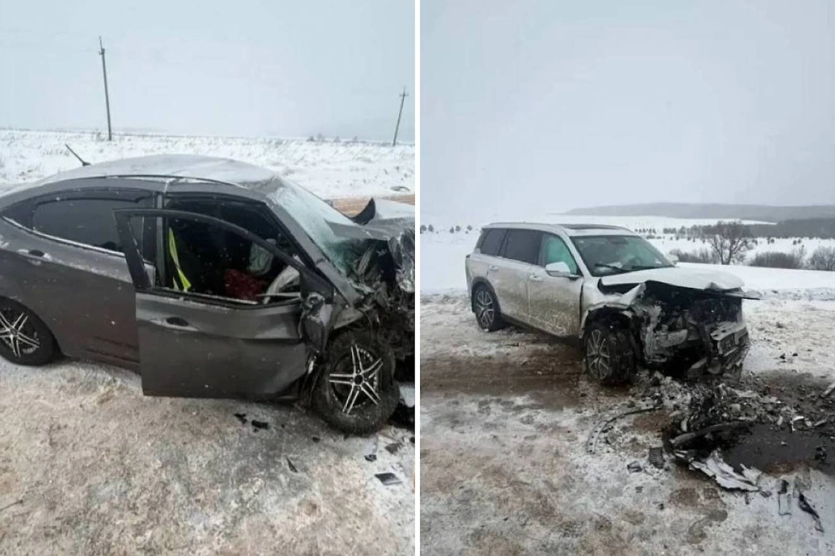 Певица Гульназ Асаева попала в ДТП. Фото © Telegram / Госавтоинспекция Башкортостана