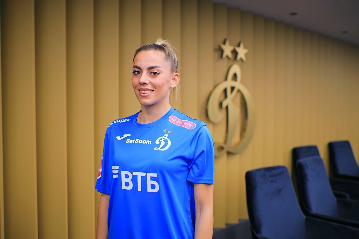 Исидора Вучкович уверена: спорт — «божество» бесполое. Фото © Пресс-служба ФК «Динамо» 