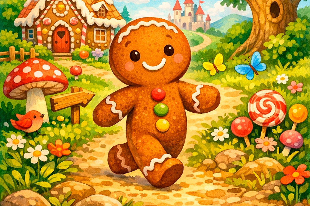 Анализ зарубежных аналогов сказки «Колобок»: «Пряничный человечек» и «Джонни-пончик». Фото © Life.ru