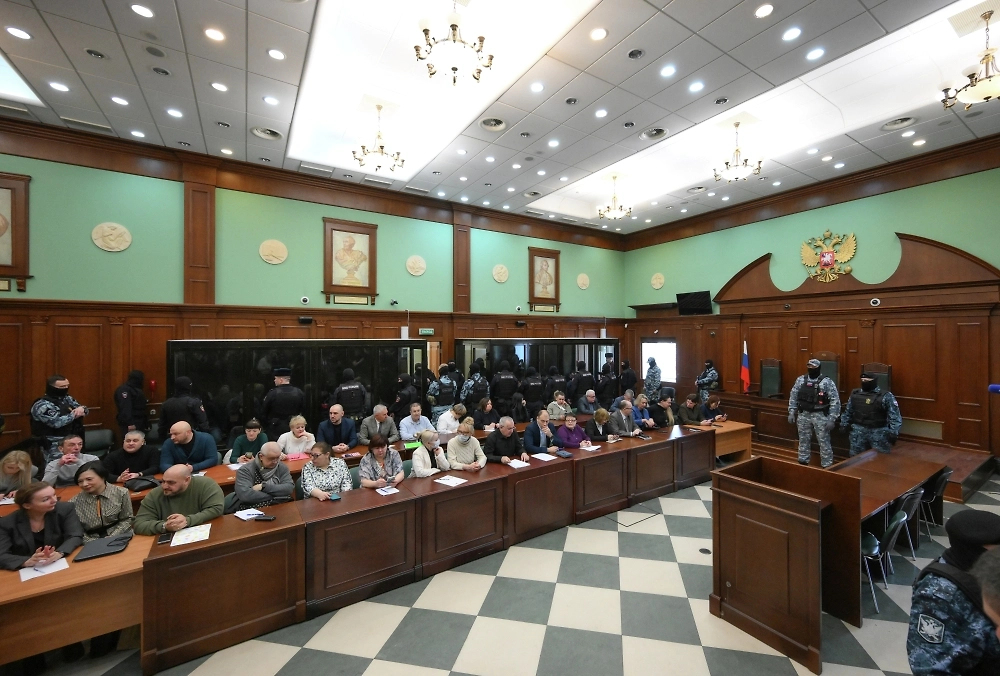 Оглашение приговора террористам «Крокуса» 12 марта 2026 года. Фото © РИА Новости / Григорий Сысоев