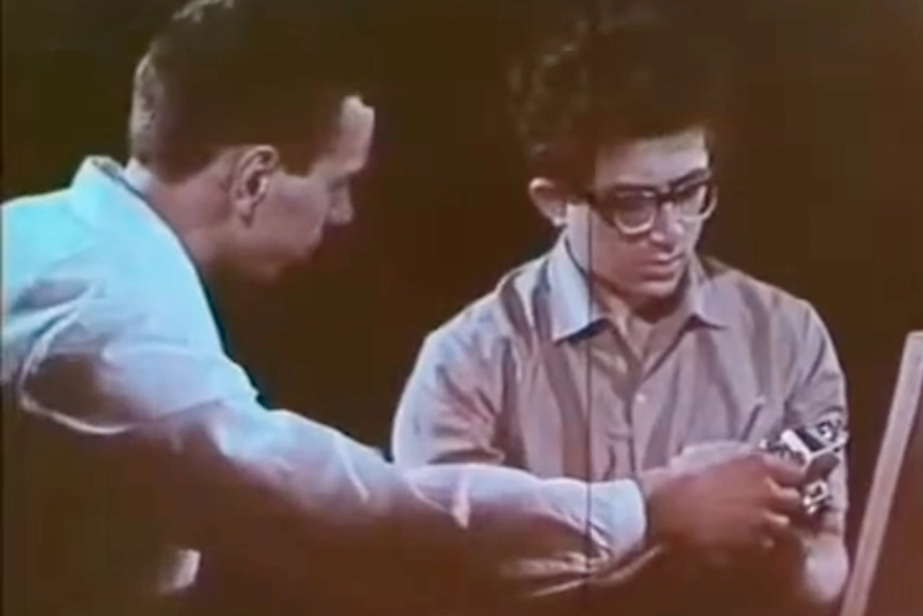 Игорь Шелушков: кадр из фильма «Семь шагов за горизонт» 1968 года. Фото © «Семь шагов за горизонт», режиссёр Феликс Соболев, сценарист Евгений Загданский / Kinorium