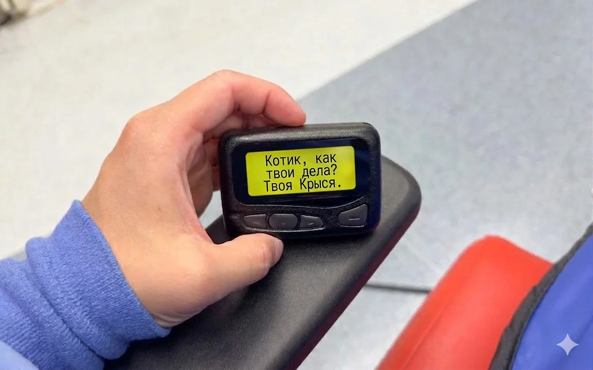 Сообщение на пейджер: настоящий символ эпохи. Как это было? Фото © Nano Banana AI