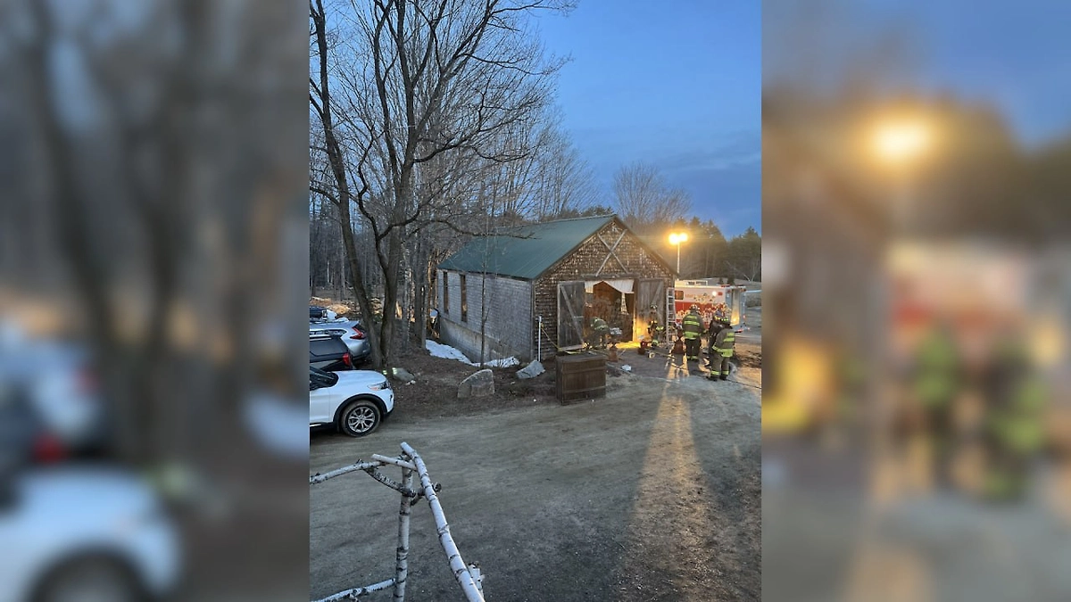 В США во время свадьбы обрушился пол, пострадало около 70 гостей. Фото © New Hampshire State Fire Marshal's office