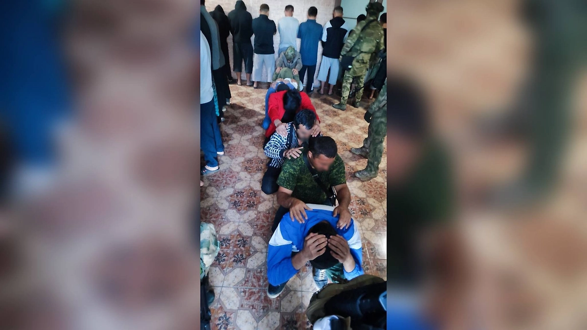 Мигранты-нелегалы в ДНР. Фото © МВД по ДНР