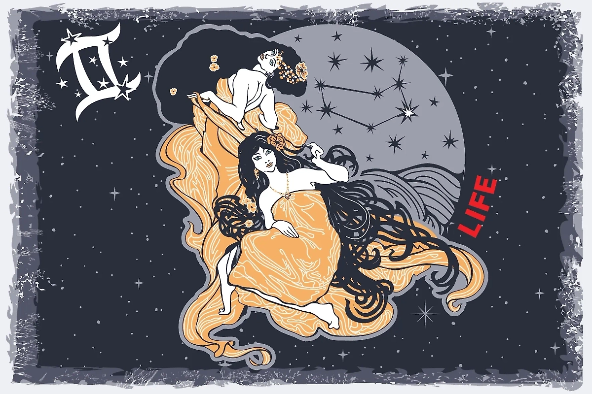 Знак зодиака Близнецы: гороскоп на неделю с 30 марта по 5 апреля 2026 с рунами. Фото © Life.ru