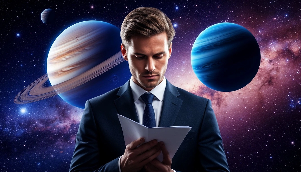 Астрологический прогноз на апрель 2026: Сатурн и Нептун в знаке зодиака Овен. Что это значит? Фото © «Шедеврум»