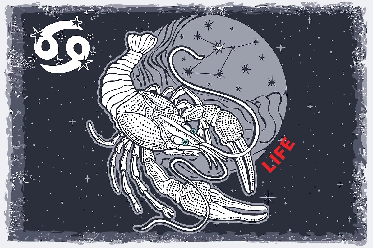 Знак зодиака Рак: гороскоп на неделю с 30 марта по 5 апреля 2026 с рунами. Фото © Life.ru