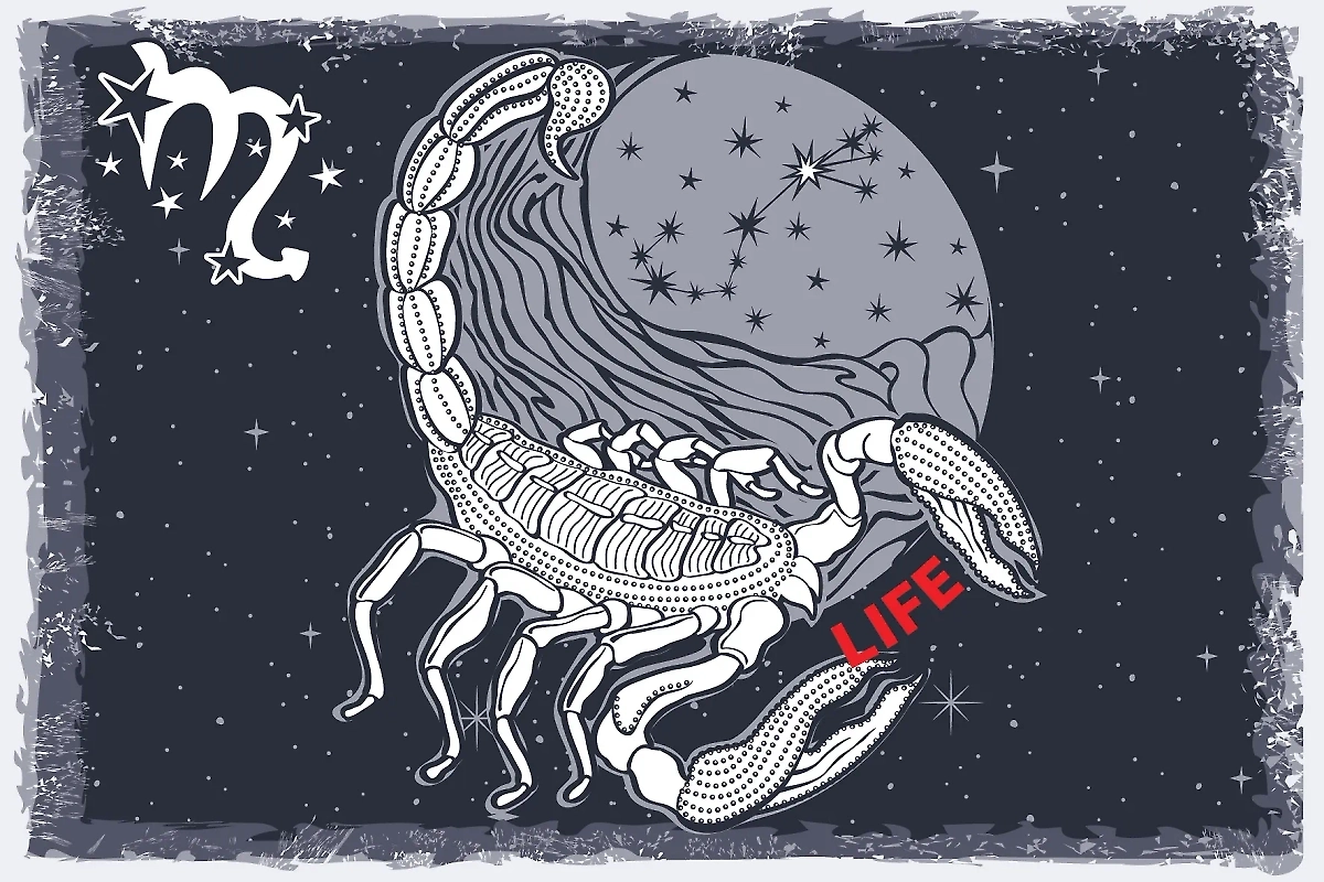 Знак зодиака Скорпион: гороскоп на неделю с 30 марта по 5 апреля 2026 с рунами. Фото © Life.ru