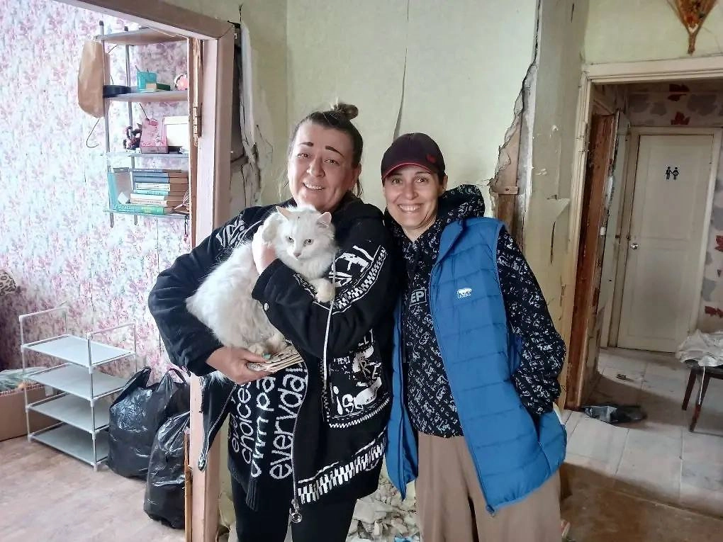 Кот шесть дней выживал без еды после взрыва в Севастополе. Фото © Telegram / РаZVожаев