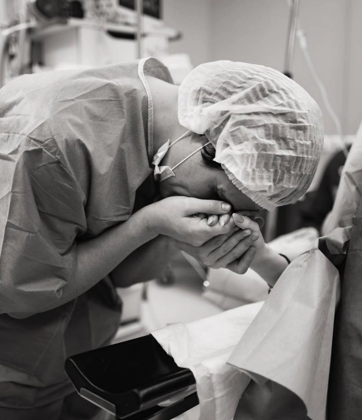 Возлюбленный Лерчек опубликовал фото с её родов. Фото © Instagram (признан экстремистской организацией и запрещён на территории Российской Федерации) / @im__lu_