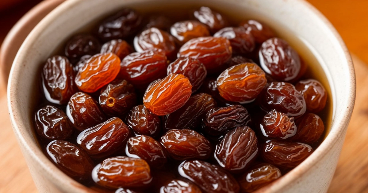 Изюм необходимо залить кипятком. Фото © «Шедеврум»