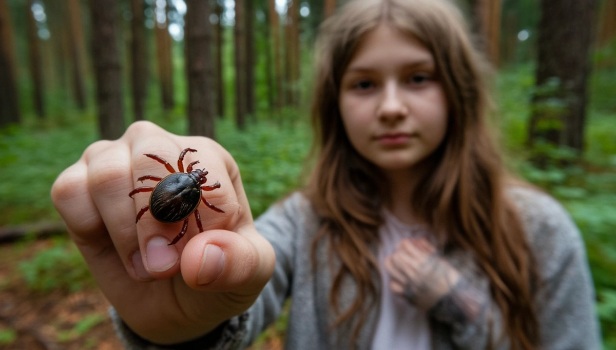В 2026 году в России началось нашествие клещей. Обложка © «Шедеврум»