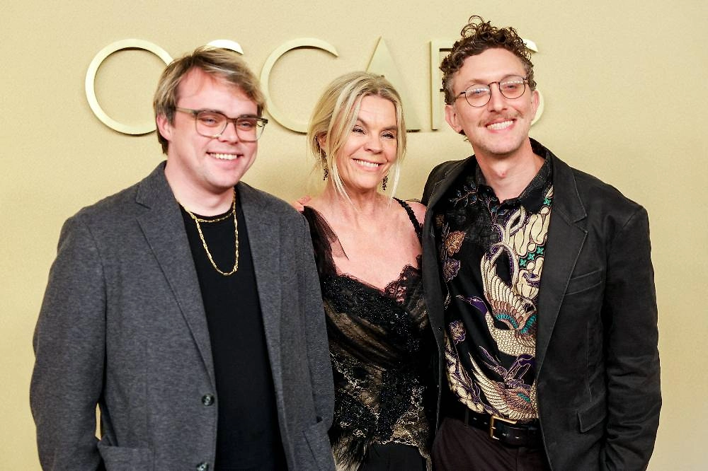 Павел Таланкин и другие создатели фильма «Мистер Никто против Путина». Фото © ТАСС / EPA / CHRIS TORRES