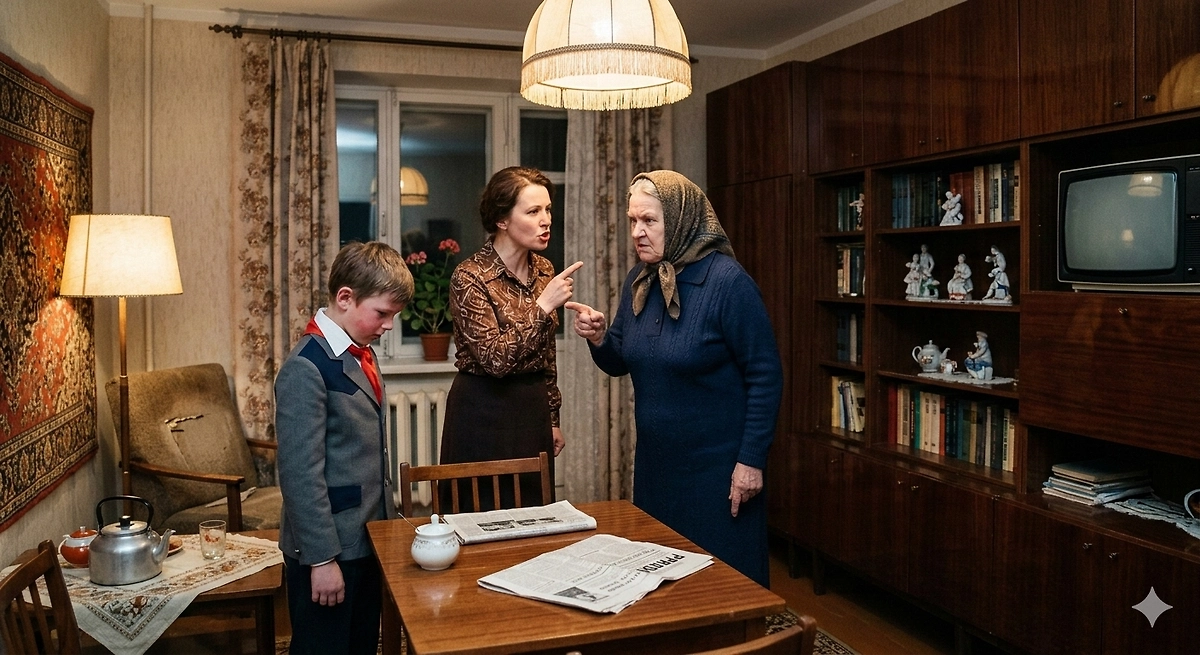 Фразы из детства, которые портят жизнь взрослым людям. Фото © Nano Banana AI