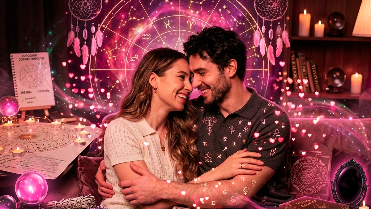 Любовный гороскоп на апрель 2026: прогноз для всех знаков зодиака. Обложка © Gemini Nano Banana